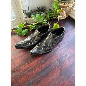 Fiesso by Aurelio Garcia leather slip on men’s shoes fancy loafer fashion